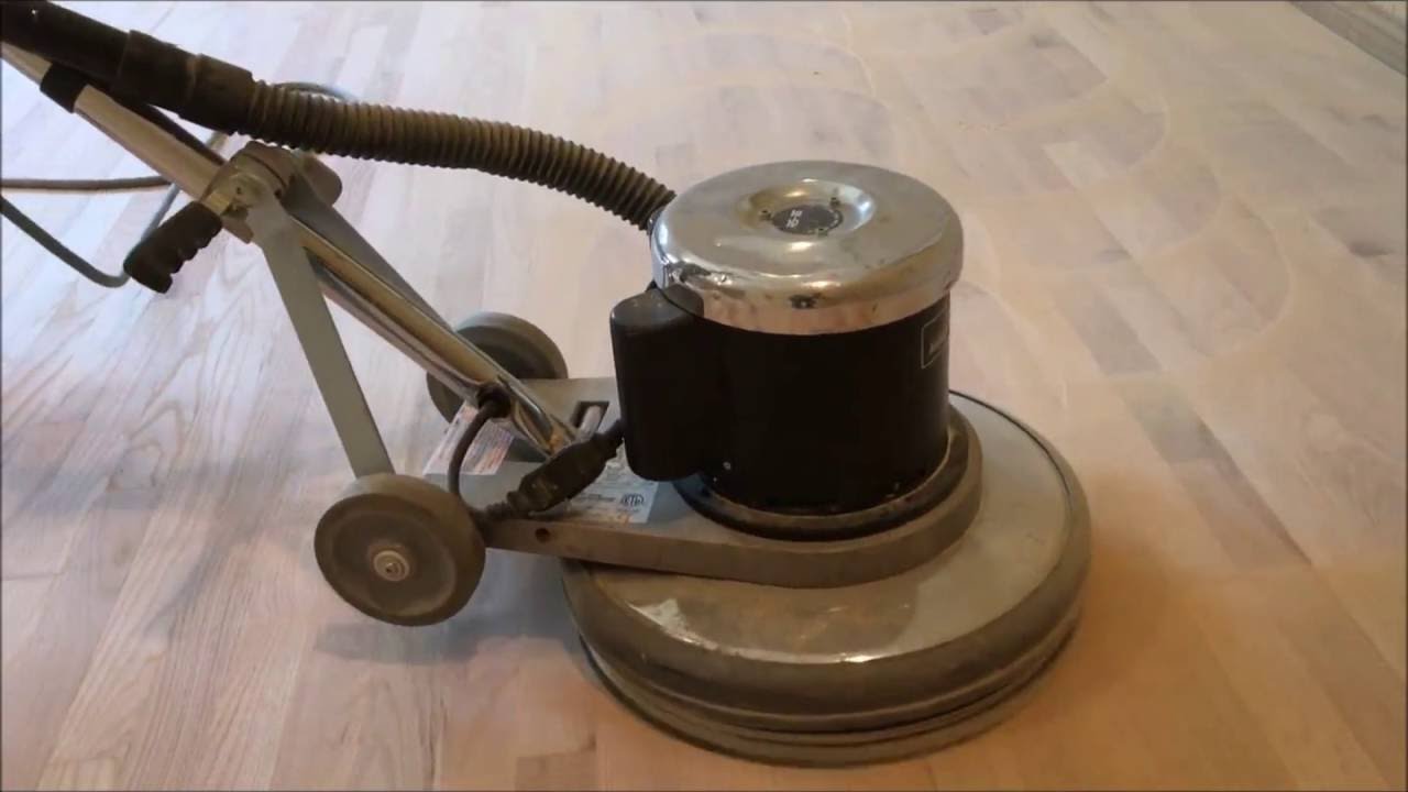 Buffing Perfect Hardwood Flooring